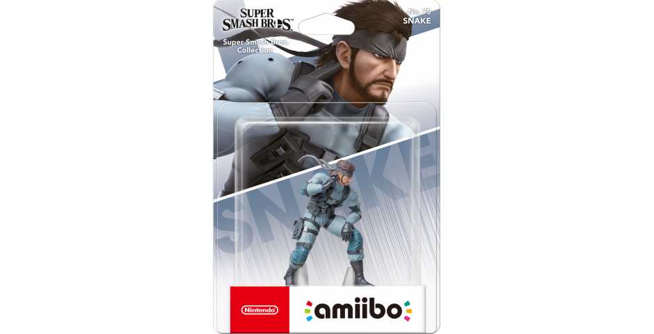 Фигурка amiibo - Снейк (Snake, коллекция Super Smash Bros)